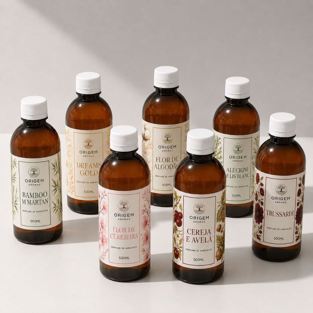 Aromatizador De Ambientes Refil De Grifes E Lojas Famosas 1 litro + Envio Imediato