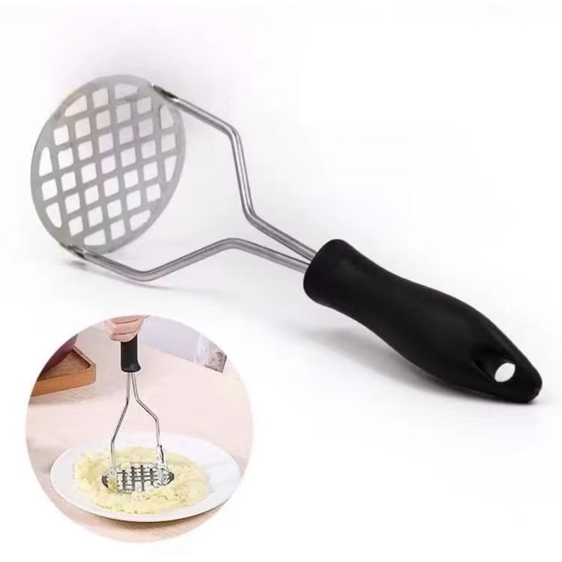 Amassador de Batatas e Legumes em Aço Inox