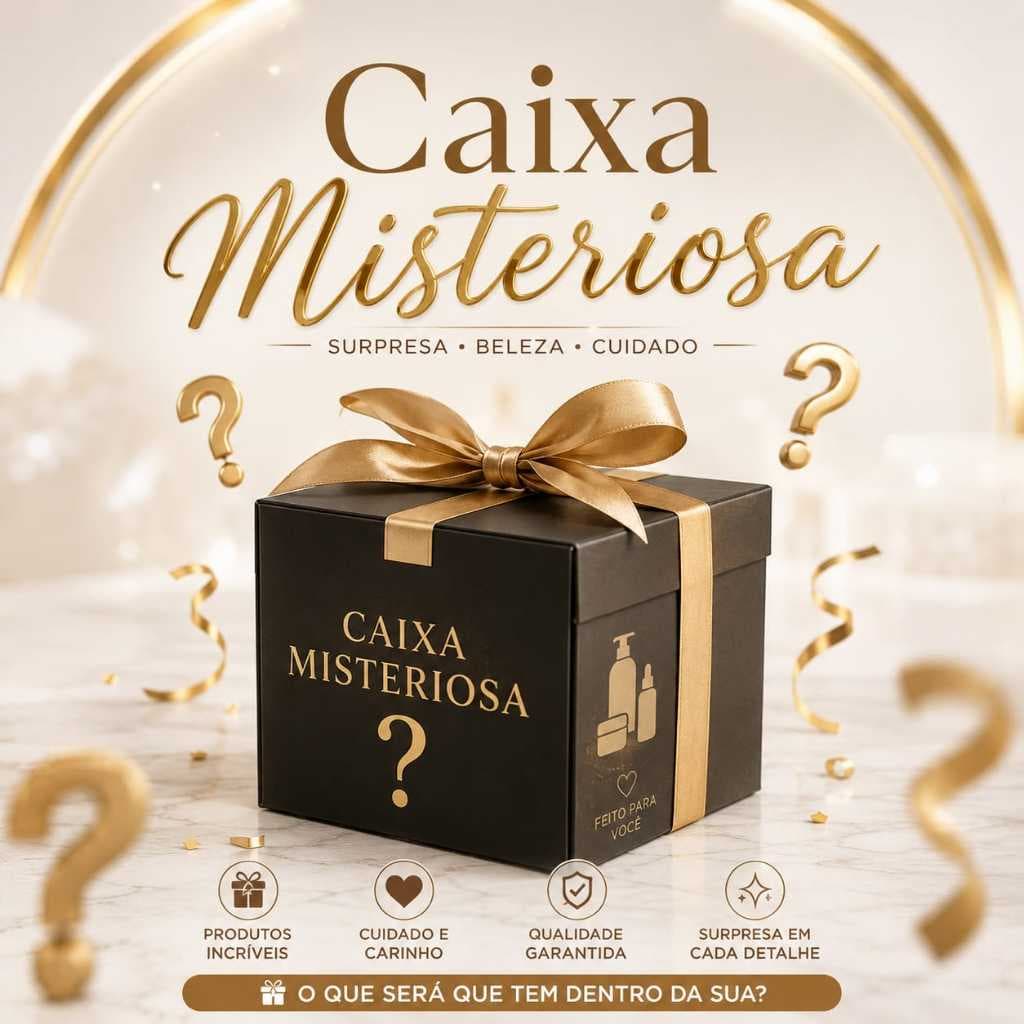 Caixa Misteriosa - Beleza Capilar - Produtos Cosméticos