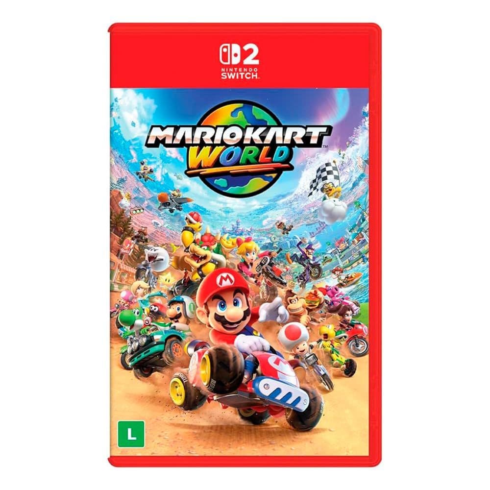 Jogo Mario Kart World - NS2 Nacional