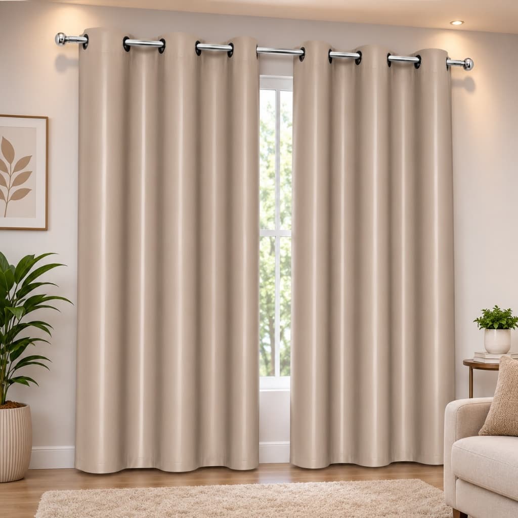 Cortina Blackout PVC 2,20x1,50 Corta Luz Sala Quarto Janela