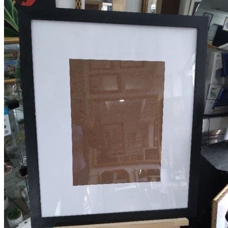 Quadro de Assinaturas 50x60cm com Paspatur para Foto 30x40 – Acrílico Cristal