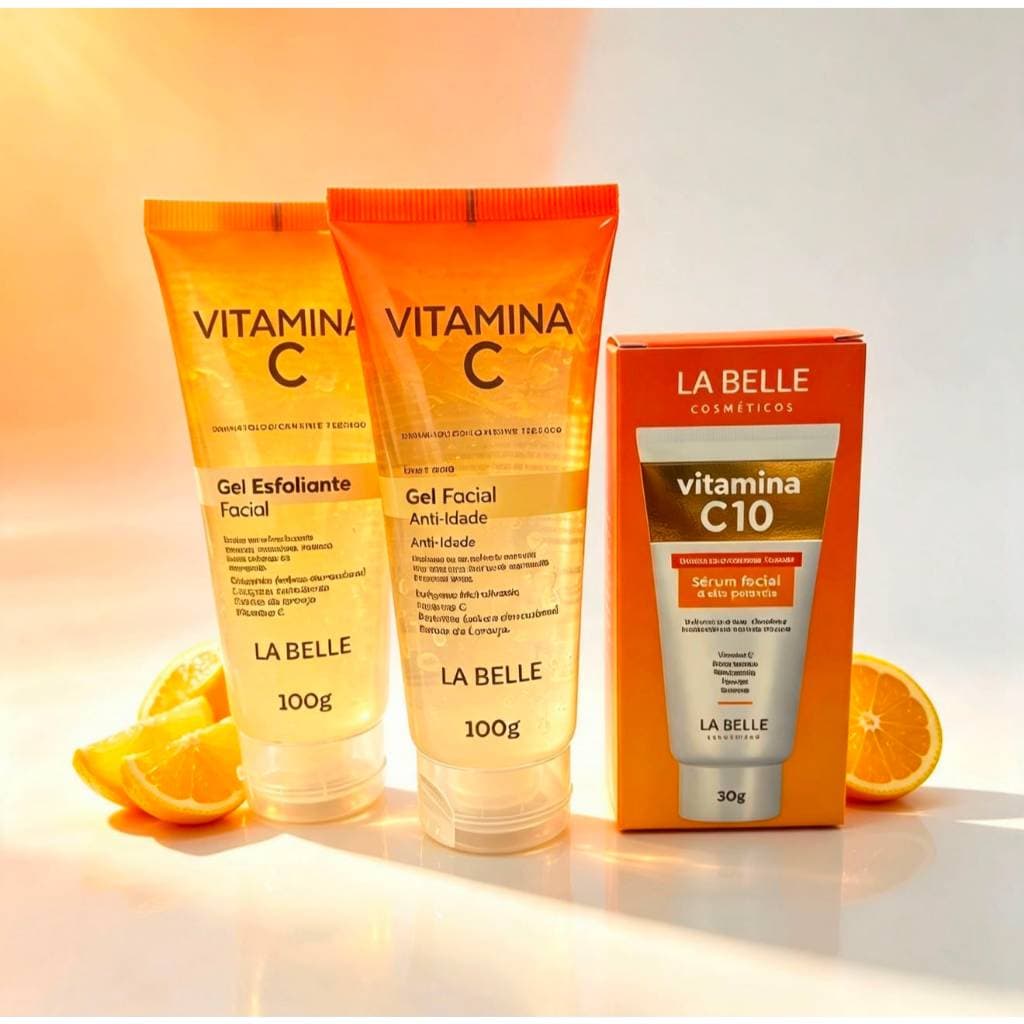 Kit Rotina Vitamina C Completa + Máscara de Brinde