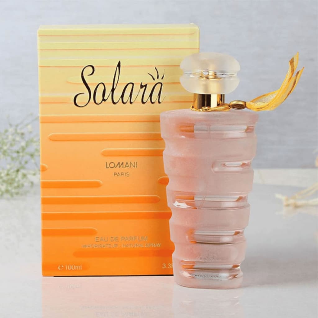 Perfume Importado Lomani Solara Paris Edp Feminino França Francês 100ml