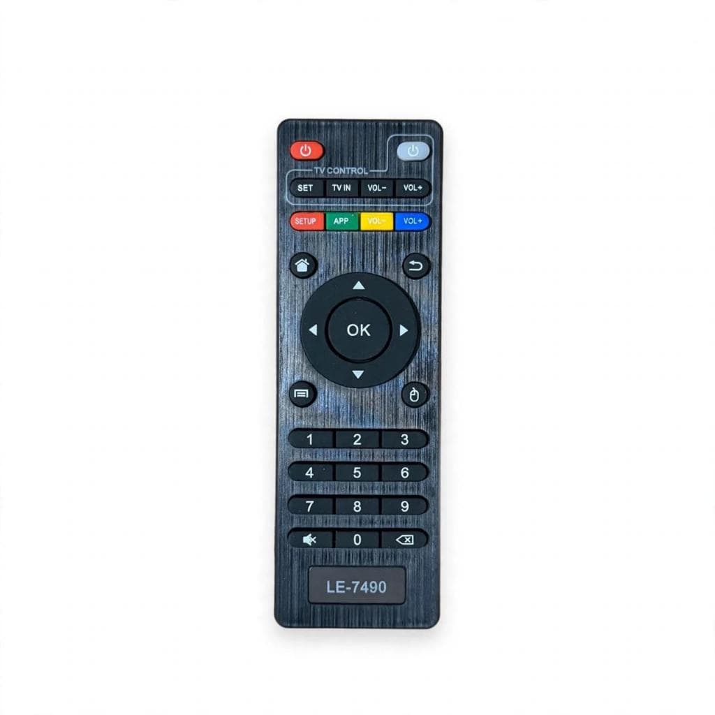 Controle Remoto Compativel TV BOX Conversor 4K LE-7490