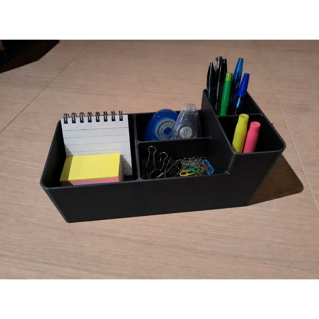 Organizador de Mesa Multiuso Retangular Premium – Suporte e Porta-Objetos