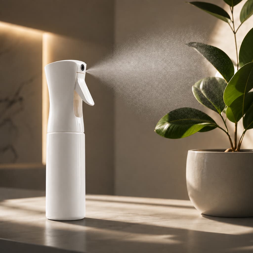 Borrifador Spray Névoa Pulverizador 400ml Branco Jato borrifador plantas