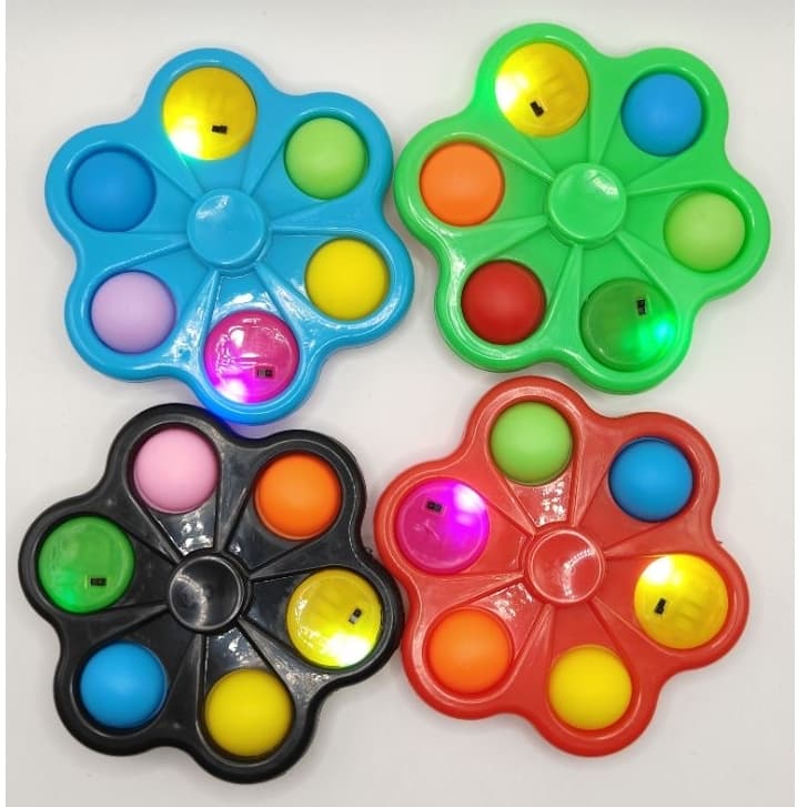 Spinner com Luzes LED - Brilho e Entretenimento na Palma da Mão