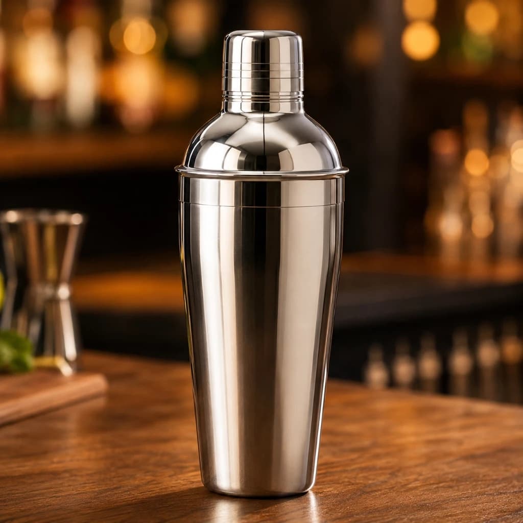 Coqueteleira Inox 500ml Shaker Bartender Drinks Coquetel Bar Misturador Tampa Vedacao Resistente