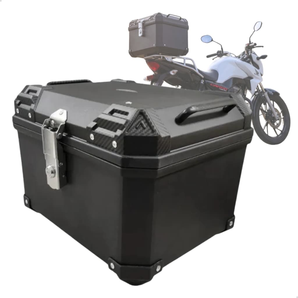 Baú Atrox 38 L Bauleto Bagageiro Universal Com Suporte Reforçado