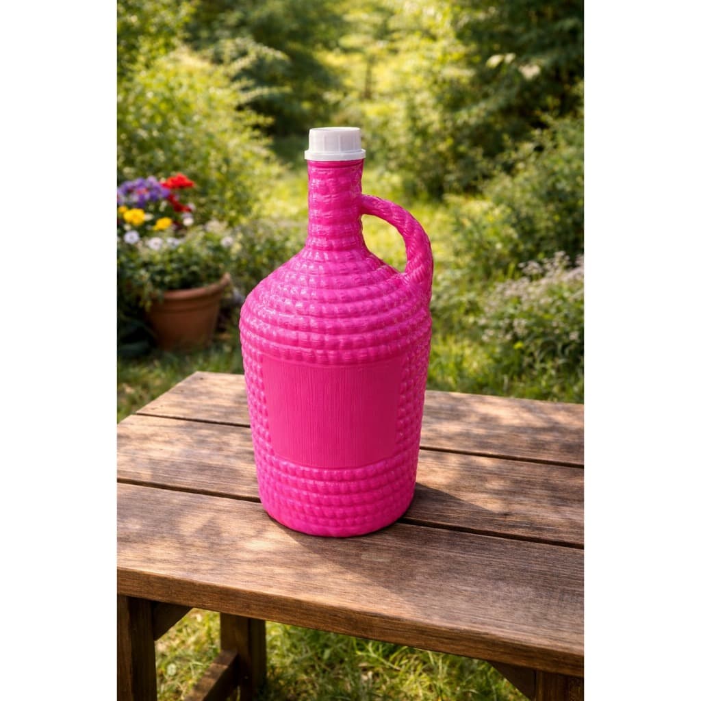Garrafão de Água 5 Litros Com Alça Plástico Reforçado Jardinagem Decorativo