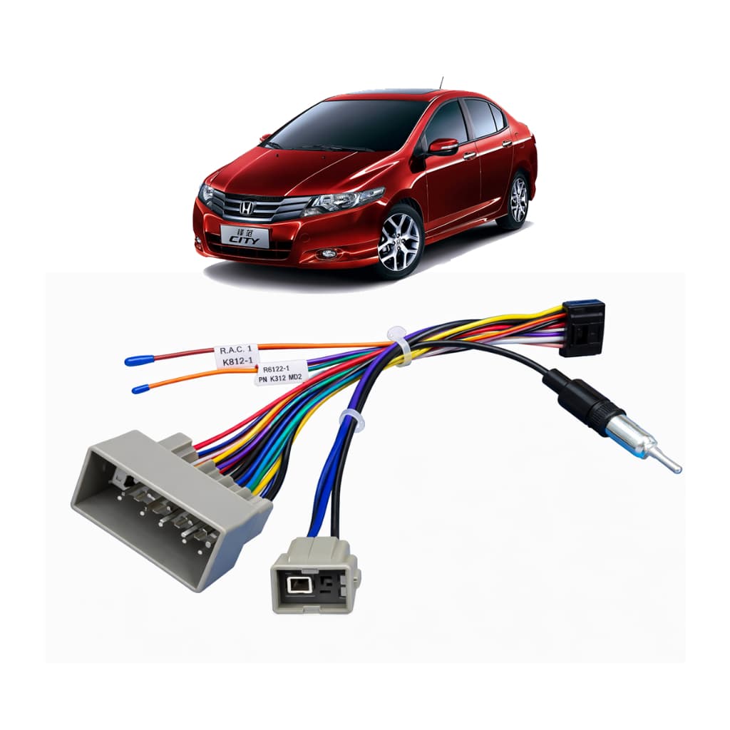 Chicote Para Multimidia Android Honda City 2008-2014