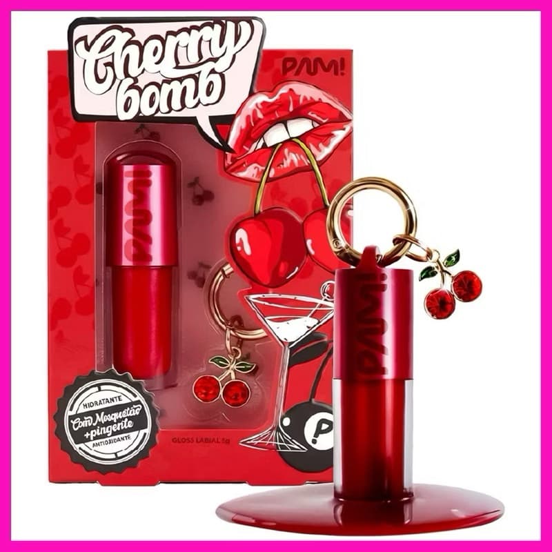 Pam by Pamella Gloss Labial Cherry Bomb