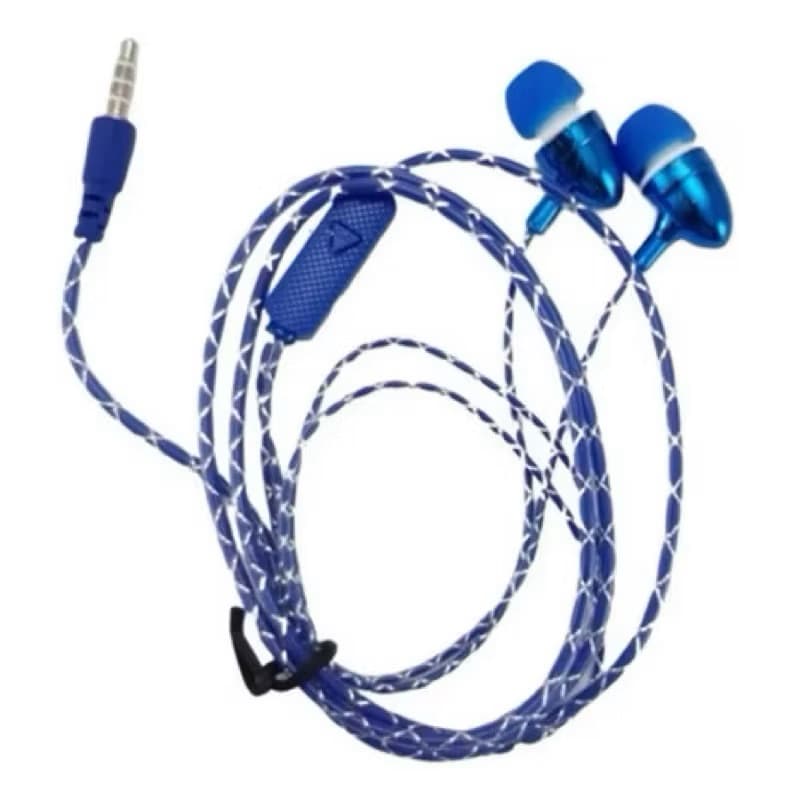 Fone De Ouvido Com Microfone Com Fio Cabo De Aço Mais Resistente P2 Inova Original FON-10071