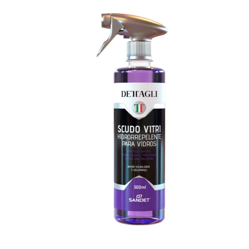 Cristalizador De Parabrisa Vidro Scudo Vitri Sandet Dettagli 500ml