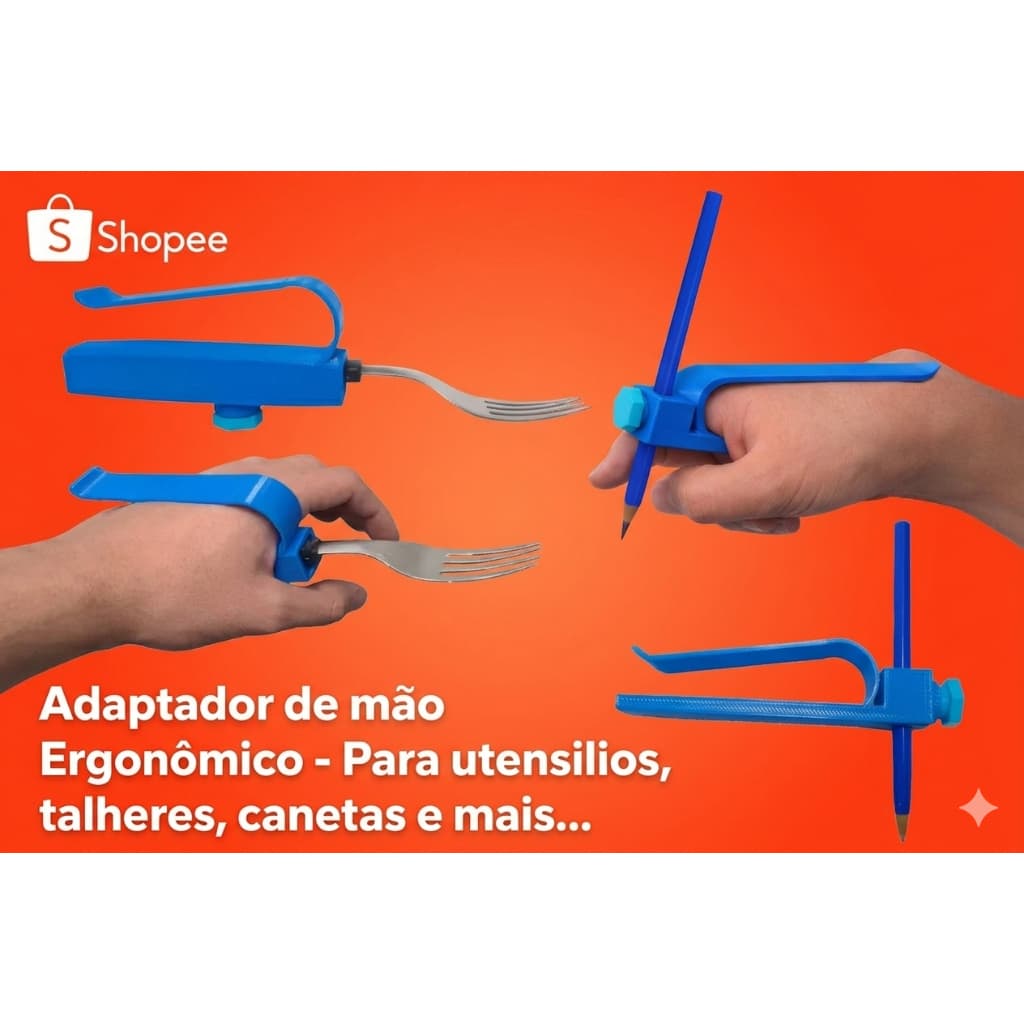 Suporte Assistivo de Mão para crianças, adultos, Idosos e Pessoas com Mobilidade Reduzida