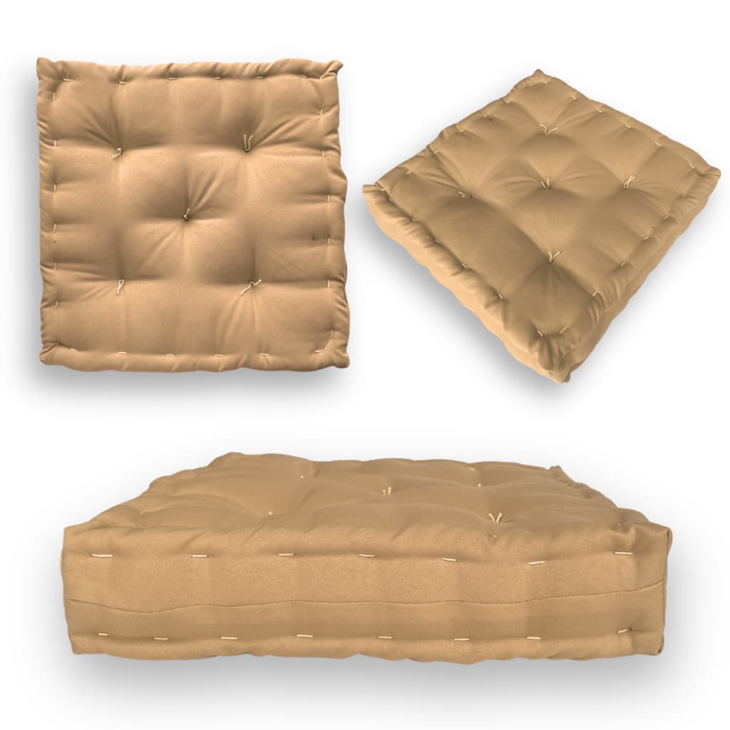 Almofada Assento Futon Turca 40x40cm Macio Confortável Diversas Cores Jardim Banco Pallet Cadeira