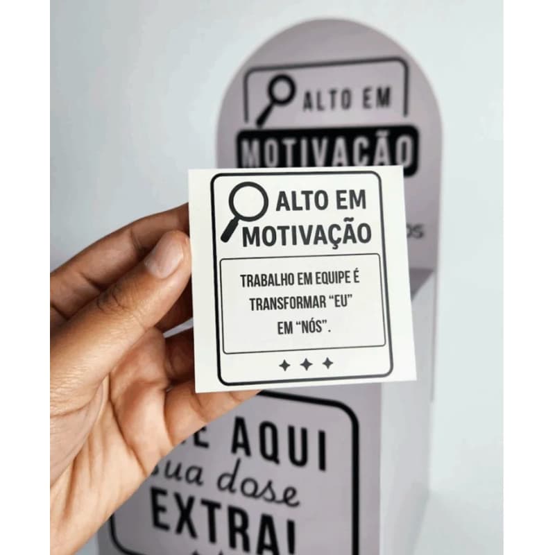 Caixa Alto em Motivação - Tags Motivacionais - Motivação Equipe / Escola / Alunos