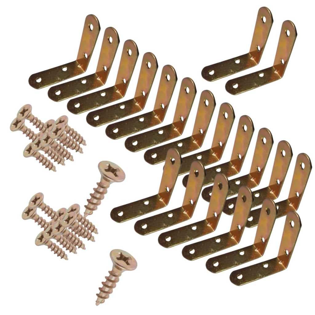 Cantoneiras Para Móveis Armários 50x50mm Aço Resistente para moveis Refoço