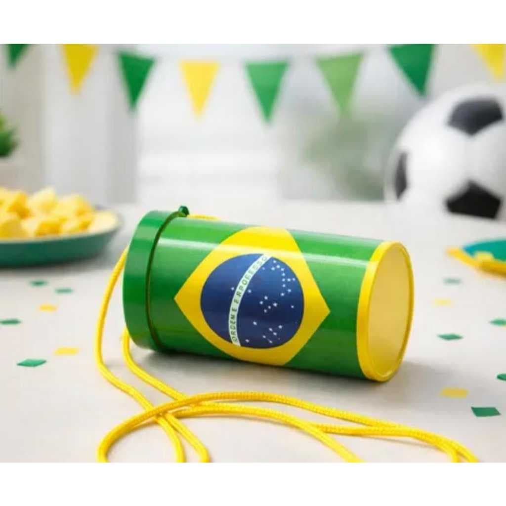 Kit com 2 Mini Corneta Vunvuzela Copa do Mundo