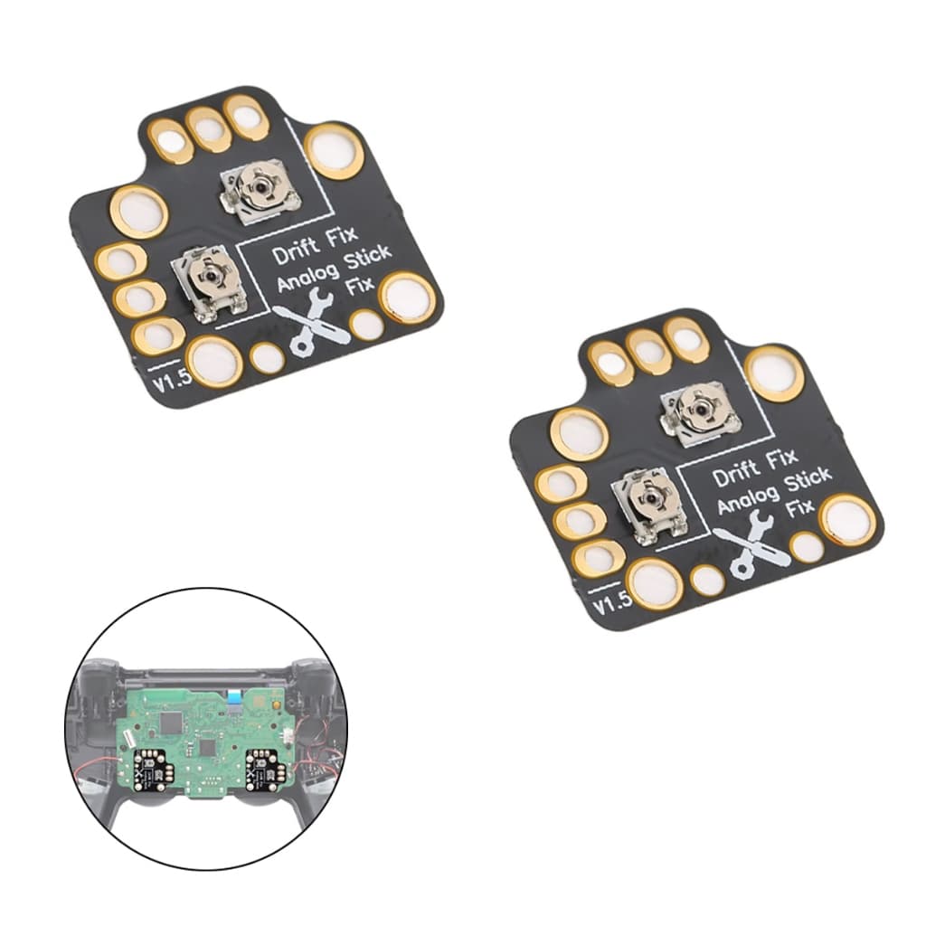Placa Reparo Drift Fix Analógico Controle PS4 PS5 Xbox Ajuste Precisão Manutenção