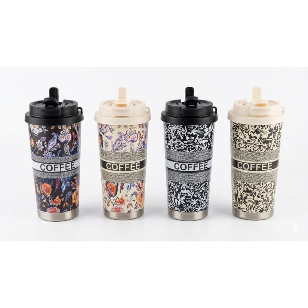 Copo Térmico de 500ml Café em aço inoxidável 316 Presente De Aniversário