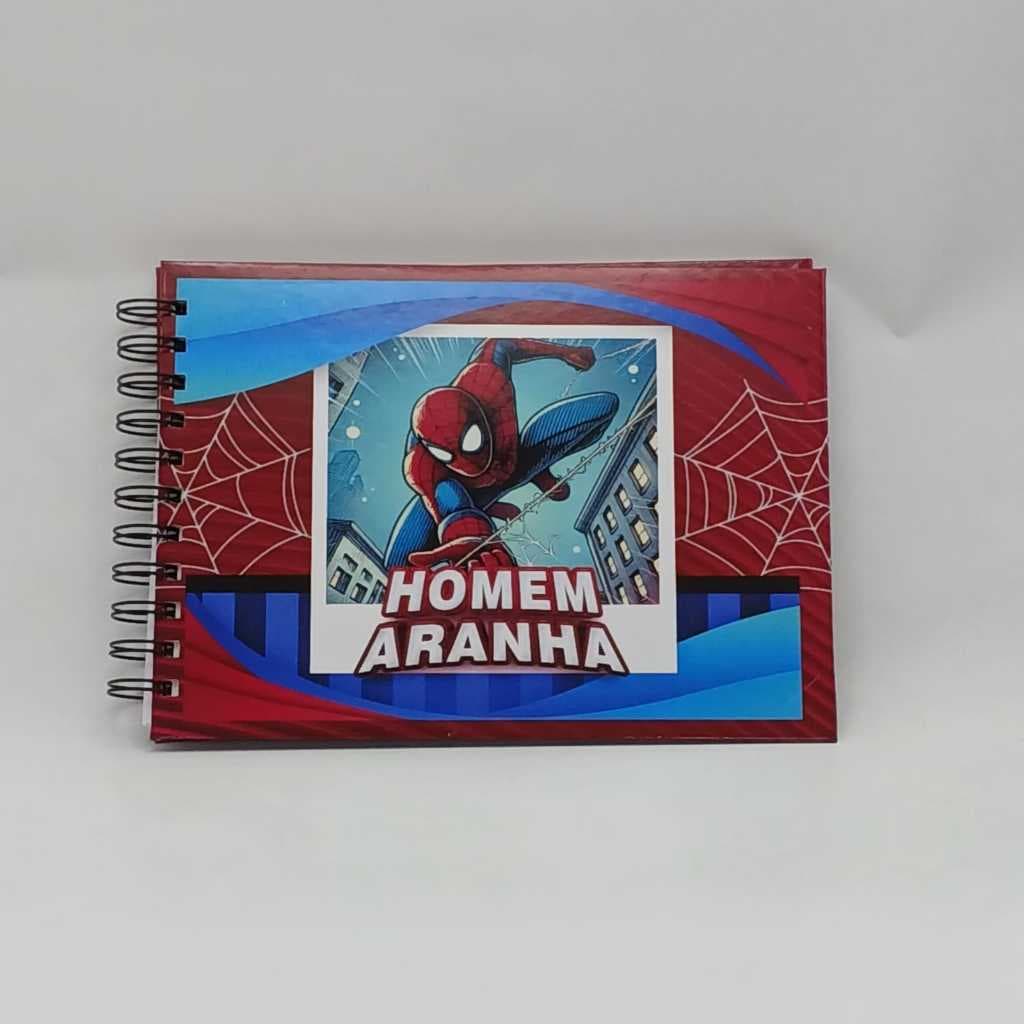 Livro de Colorir Homem Aranha - 50 Desenhos Fofos para Relaxar