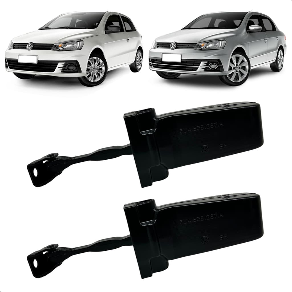 Par Do Limitador Da Porta Traseira Gol Voyage G5 G6 G7 G8 2017/2023 Original Volkswagen