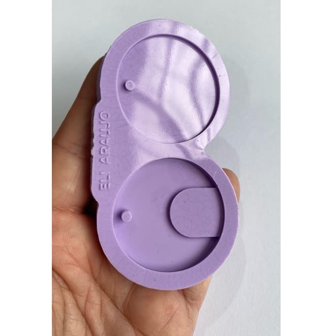 Molde de Silicone abridor de lata -redondo