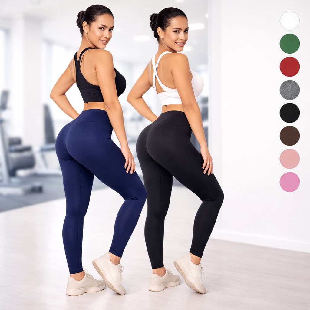 Calça Legging Suplex Fitness – Cós Duplo largo, Conforto e Zero Transparência, academia, leg modeladora