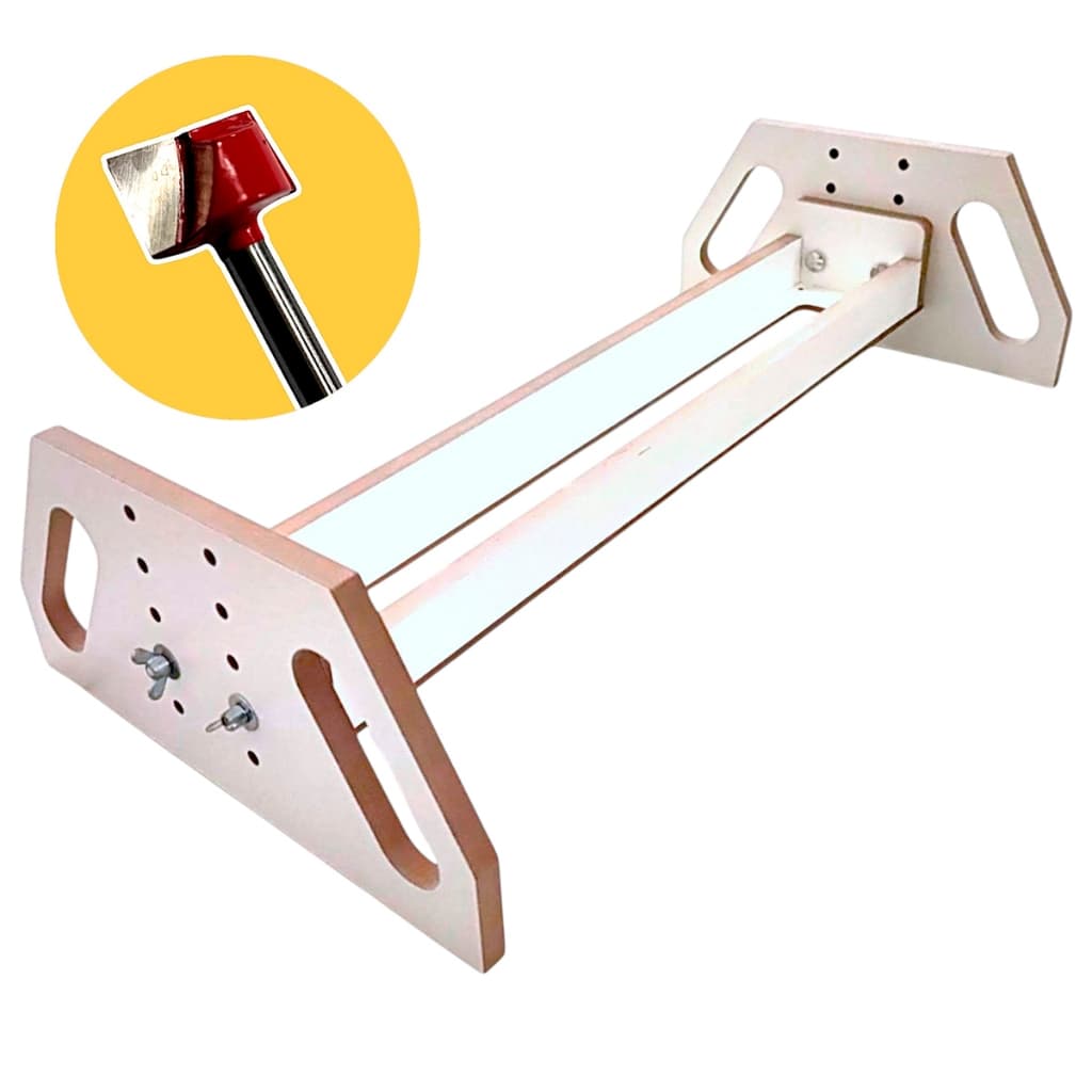 Gabarito para Nivelamento de madeiras com tupia laminadora com fresa de brinde