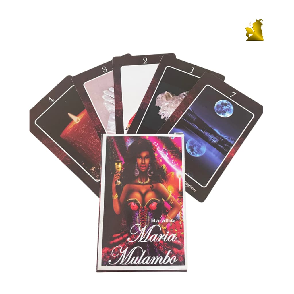 Tarô Tarot Baralho Maria Mulambo 36 Cartas