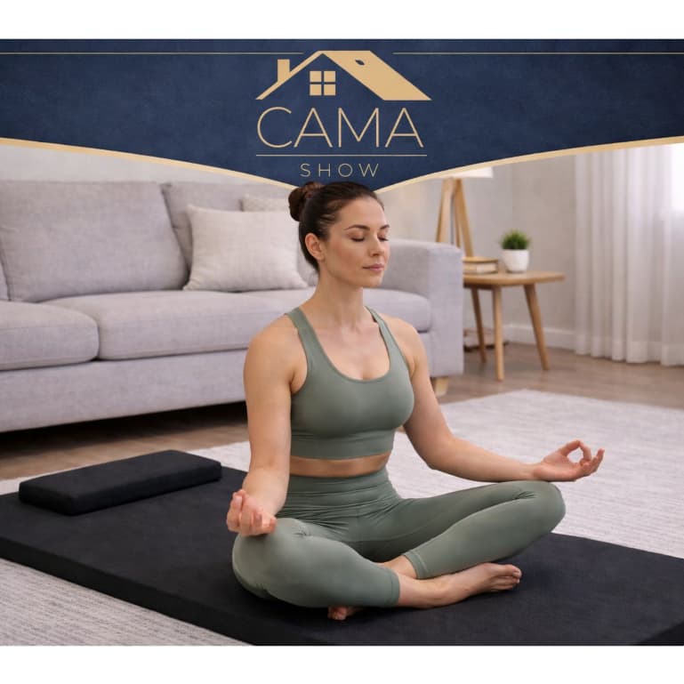 Kit Colchonete Premium com Apoio de Cabeça – Conforto Total