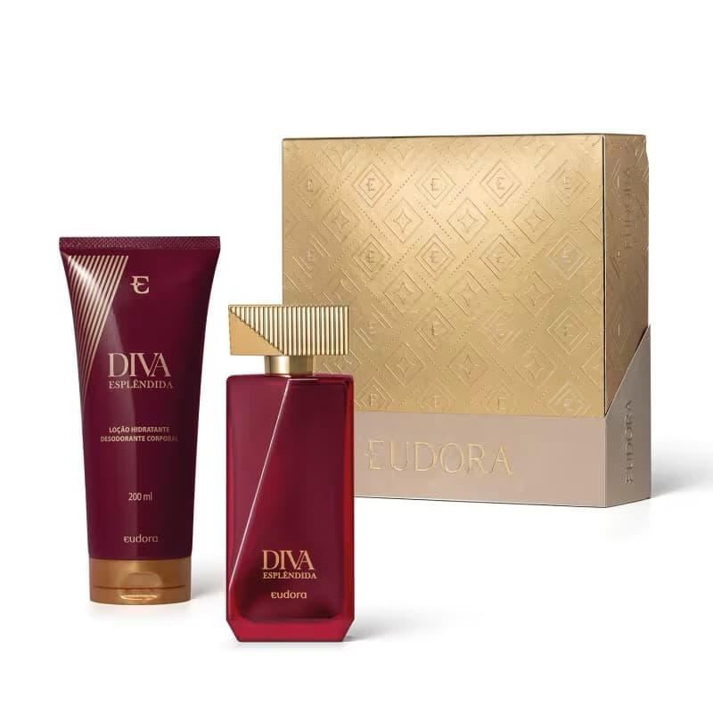 Kit Presente Natal Eudora Diva Esplêndida