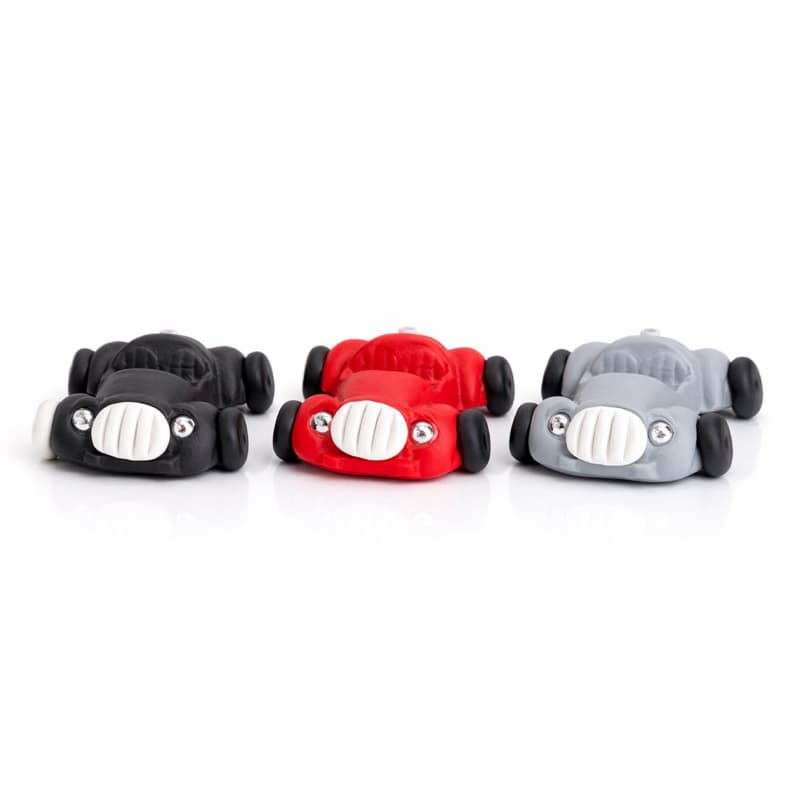 KIT COM 10 UNIDADES – CARRINHOS EM BISCUIT PARA LEMBRANCINHA
