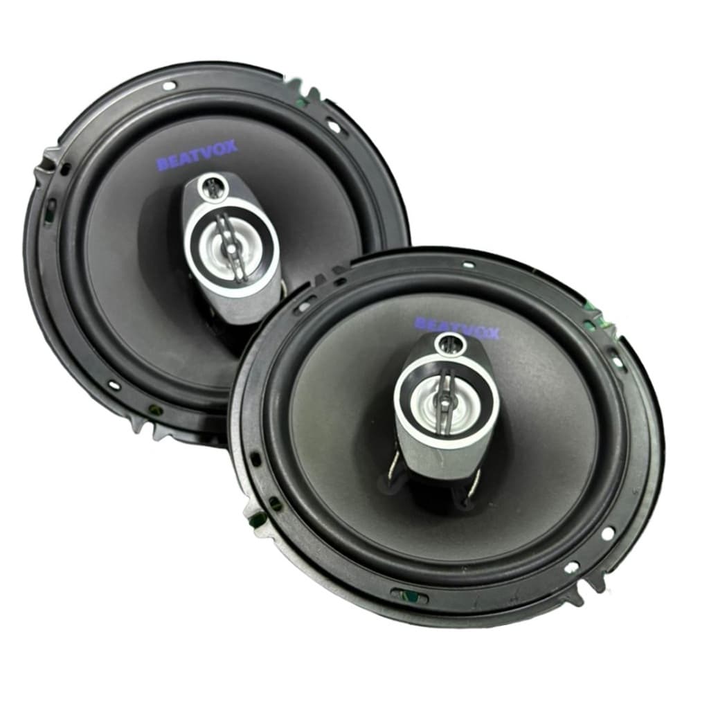 Par De Alto Falantes Triaxial Beatvox 6 Polegadas 100w Rms Carro Som Auto Falante 6"