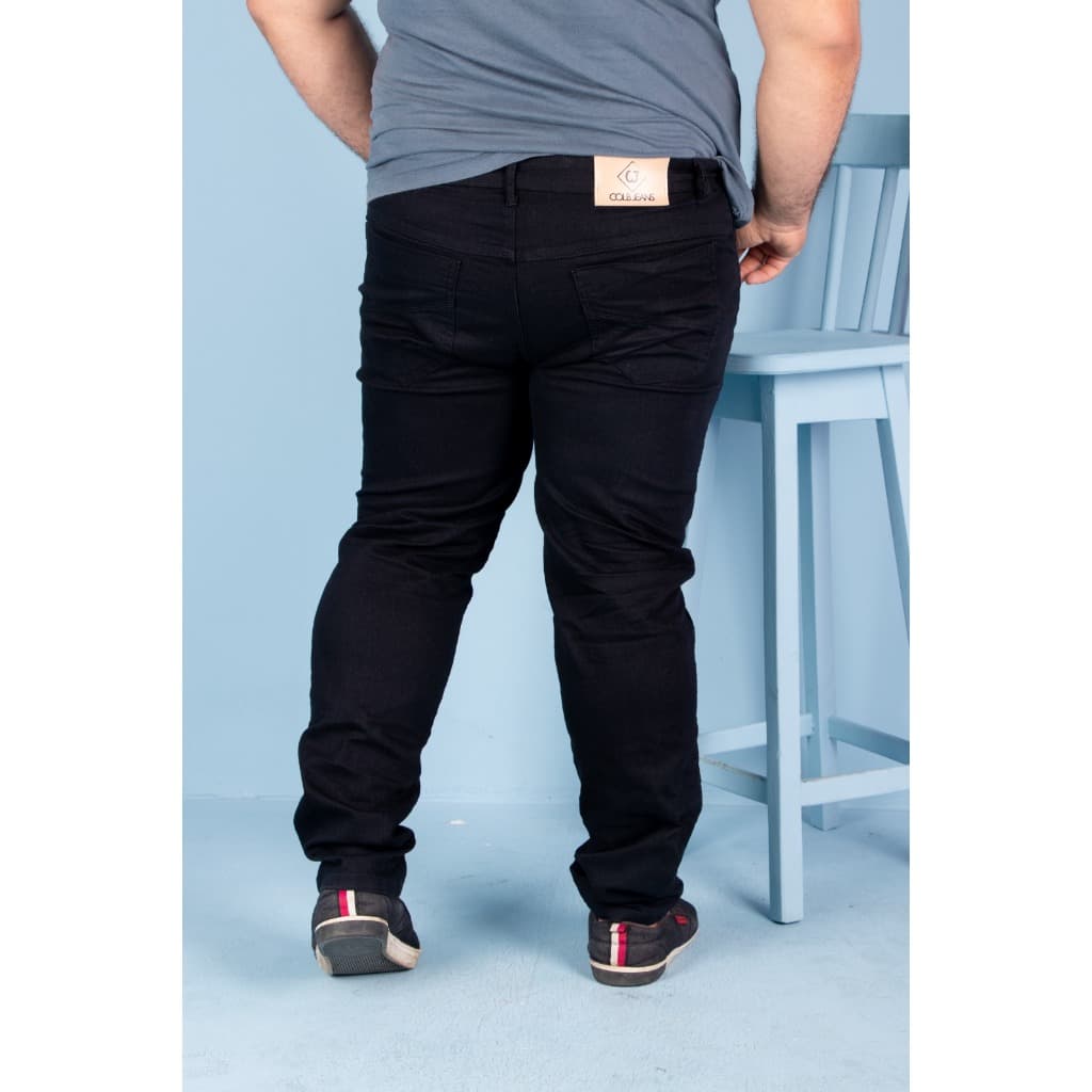 Calça Jeans Masculina Plus Size com Modelagem Reta