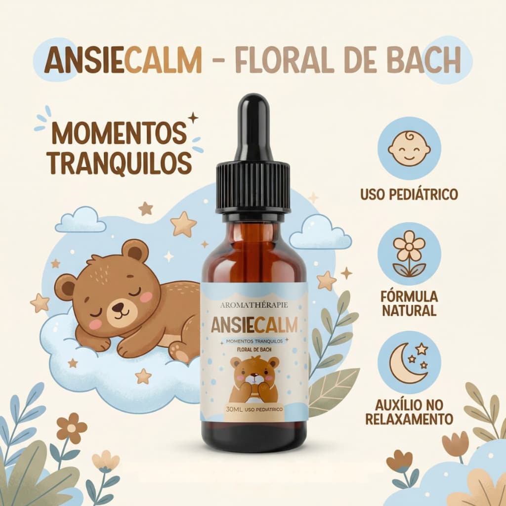 Floral Infantil AnsieCalm Kids Floral de Bach Aromathérapie 30ml
