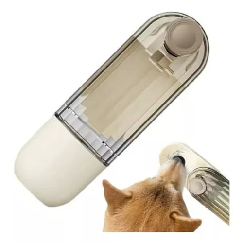 Bebedouro Pet Portátil Cachorro Gato Bebedor Porta Petisco