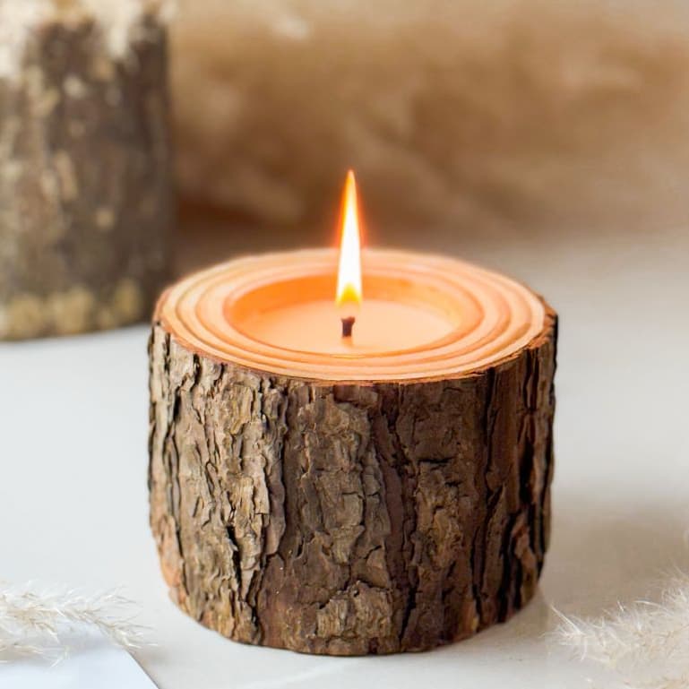 Vela Aromática Rústica - Talma Velas Aromáticas