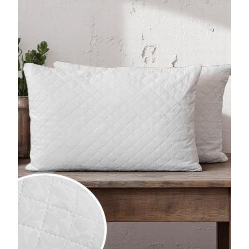 2 Porta Travesseiro Impermeável 50x70cm – Tecido Hipoalergênico Atóxico