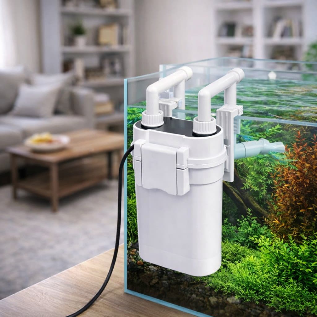 Filtro Mini Canister Aquatank AQ-350 Para Aquário 70 Litros