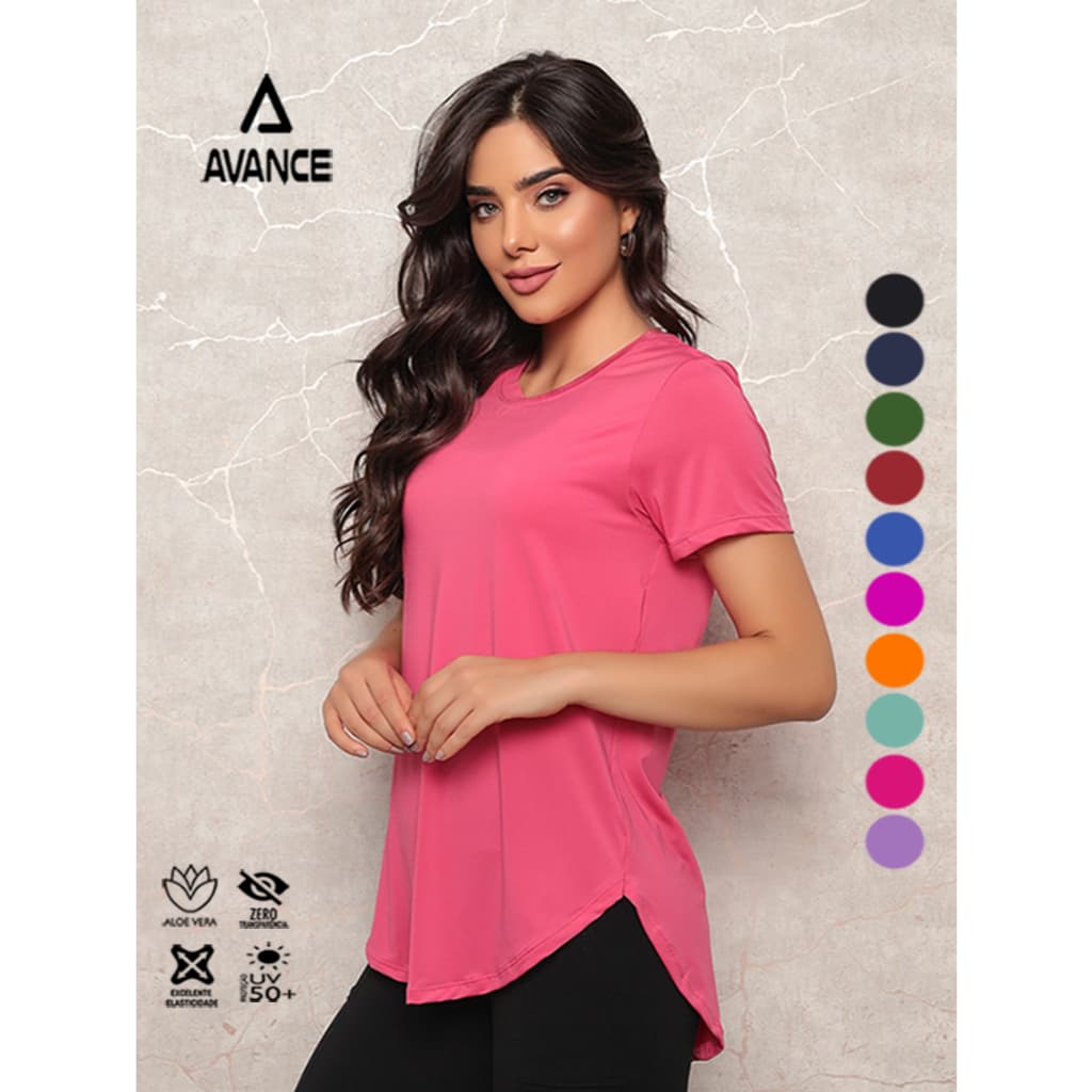 CAMISETA TAPA BUMBUM DRY ACADEMIA POLIAMIDA UV50+