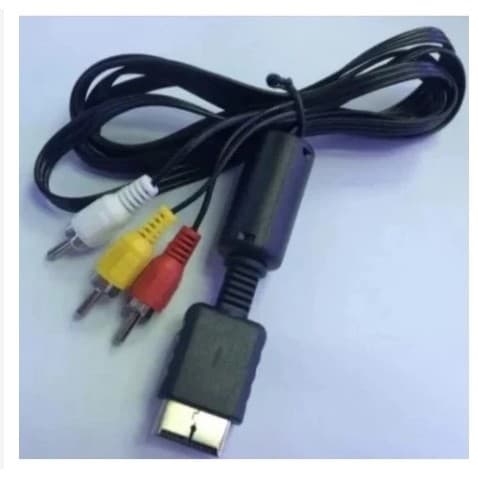 Cabo AV RCA áudio e vídeo Para Playstation 1,50m PS1 PS2  6892