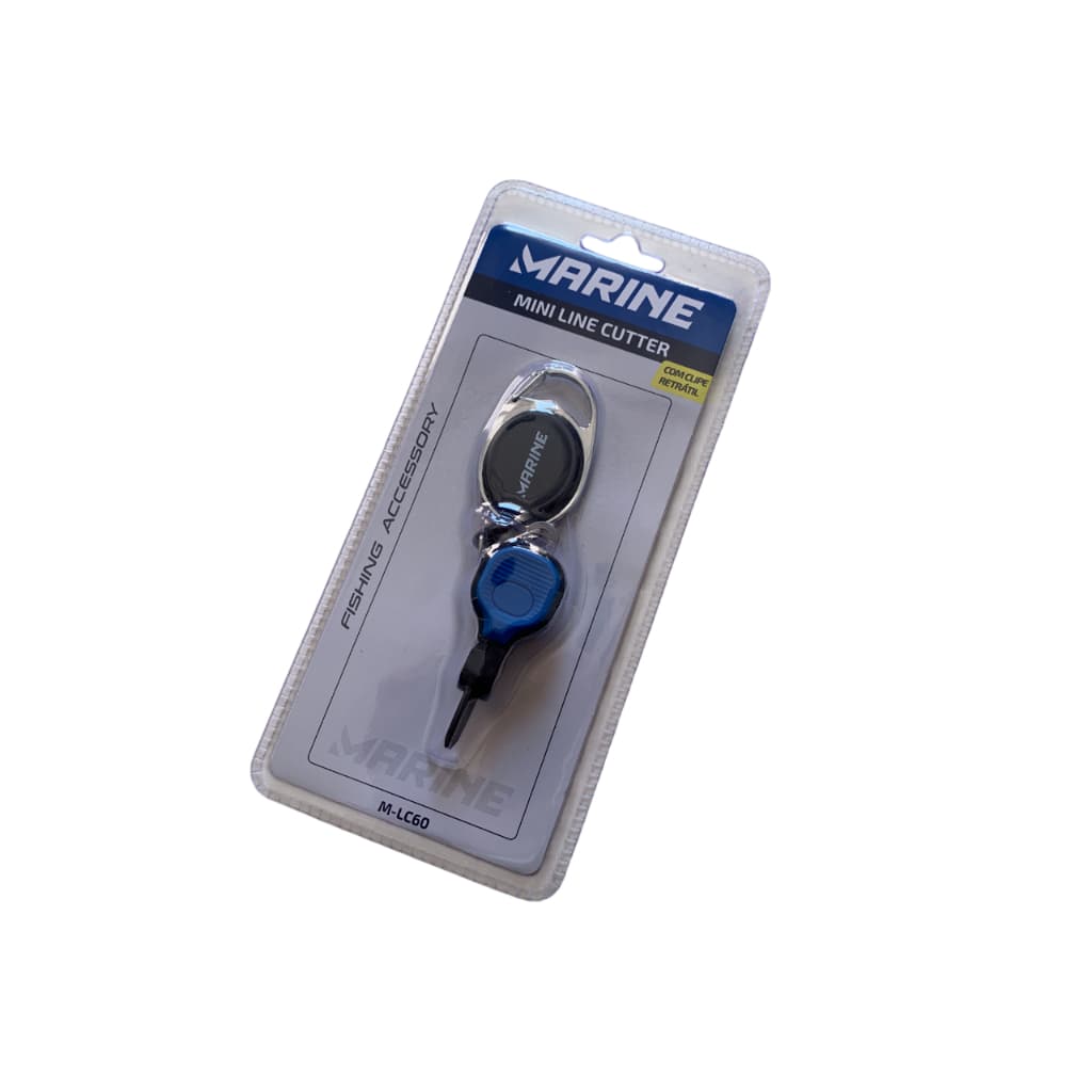 Tesoura Pesca Cortador De Linha Cinto Chaveiro Marine M-lc60