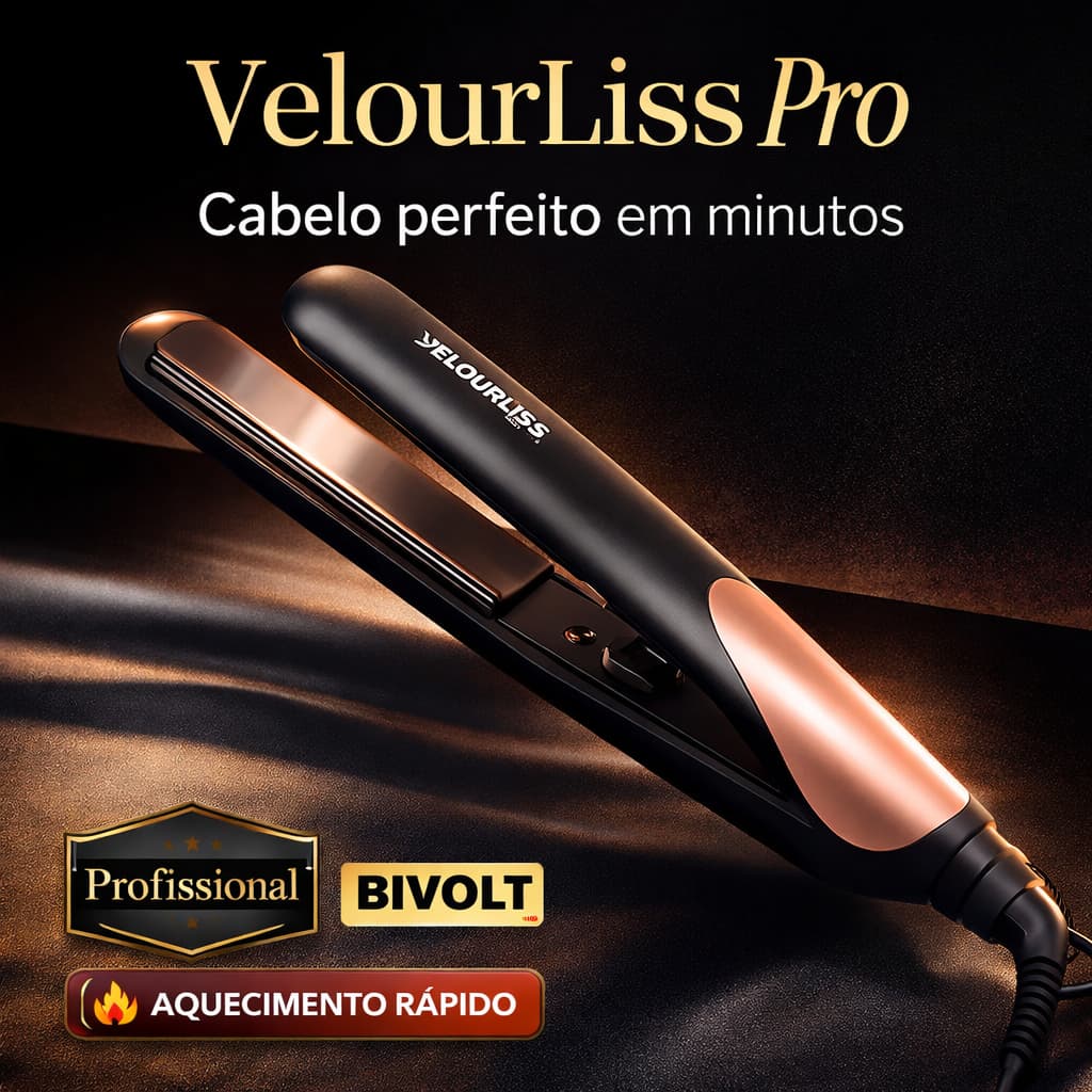 StartoolsLiss Pro Prancha Alisadora Profissional Bivolt 50W Aquece Rápido Anti Frizz Cabelo Liso