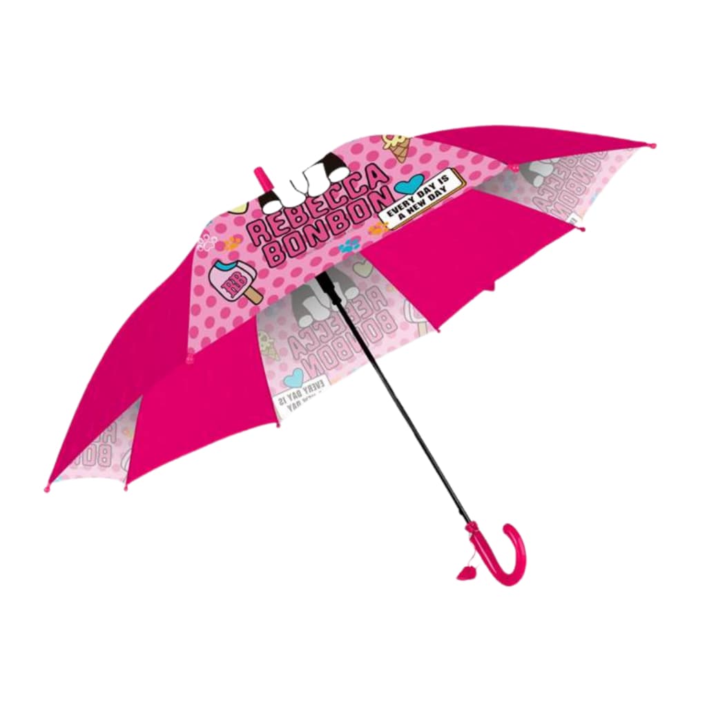 Guarda Chuva Infantil Meninas Rebecca Bonbon Original Sombrinha Chapéu