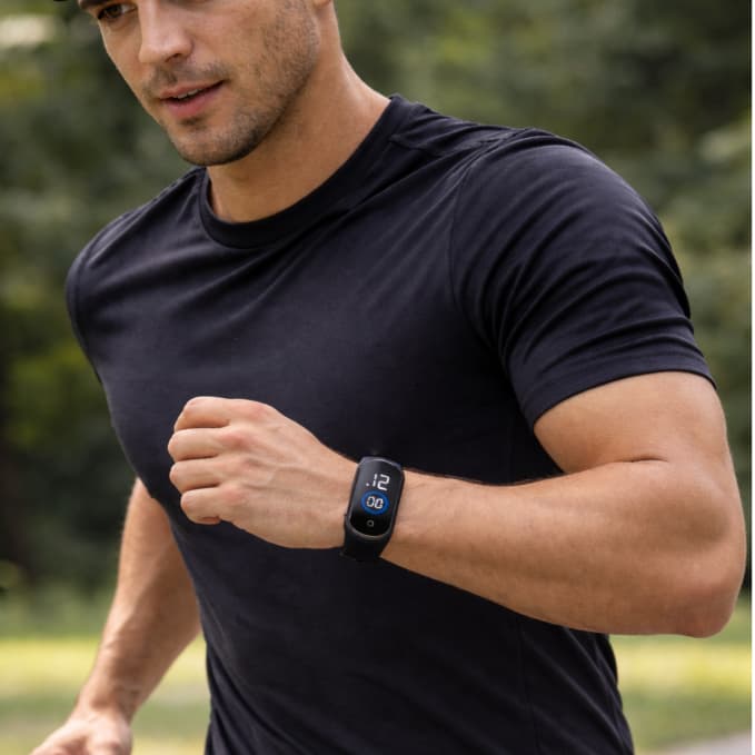 Camisetas Masculinas Dry Fit + Relógio Esportivo Digital Kit Para o Seu Movimento