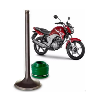 Válvula Escape CG150 com Retentor Verde