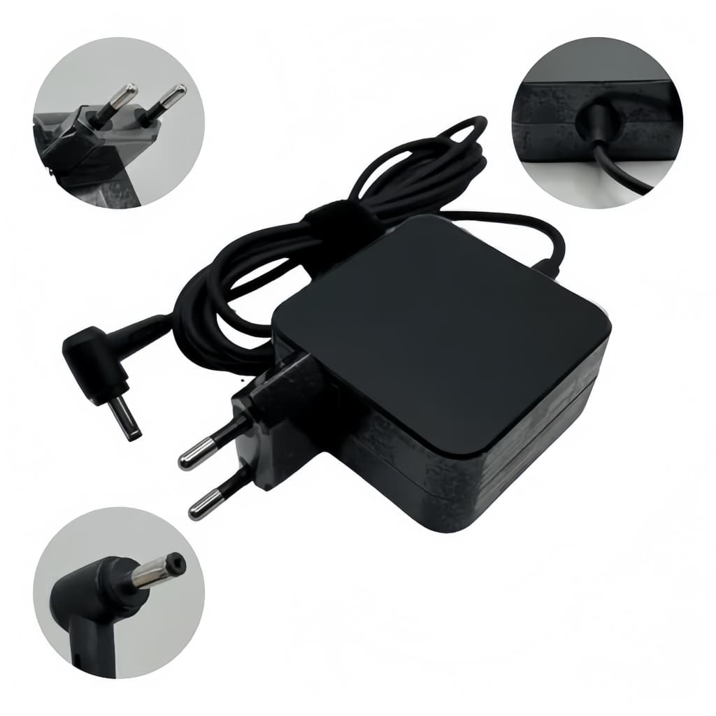 Carregador Notebook Para Asus 19V 2.37A 45W Pino 4.0x1.35mm Compatível X515J X1500EA M515D X510UA Vivobook 15